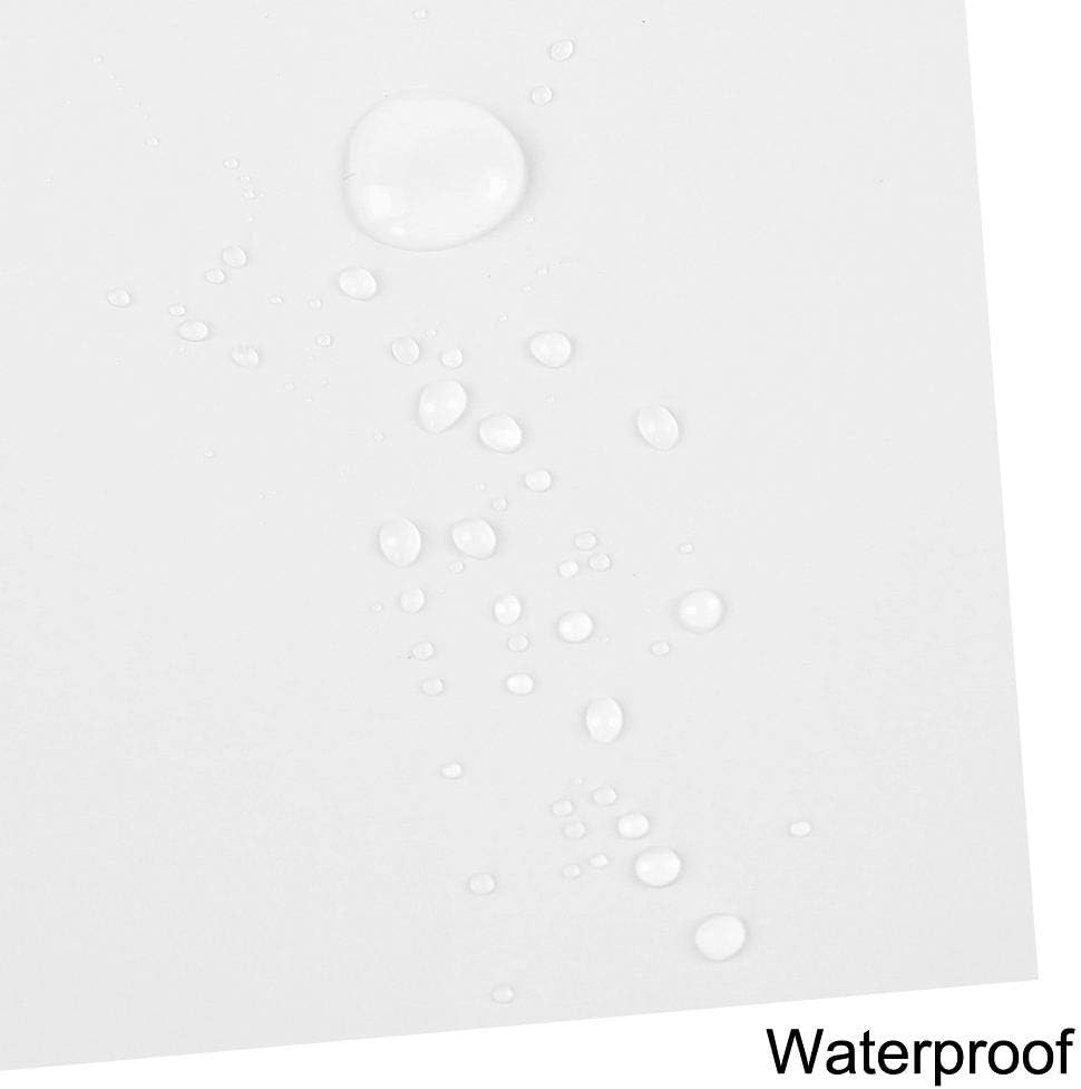 White Vinyl 12 Inches by 25 Feet Self Adhesive Vinyl Matte White Permanent Vinyl Roll for Signs, Scrapbooking, Silhouette Cameo