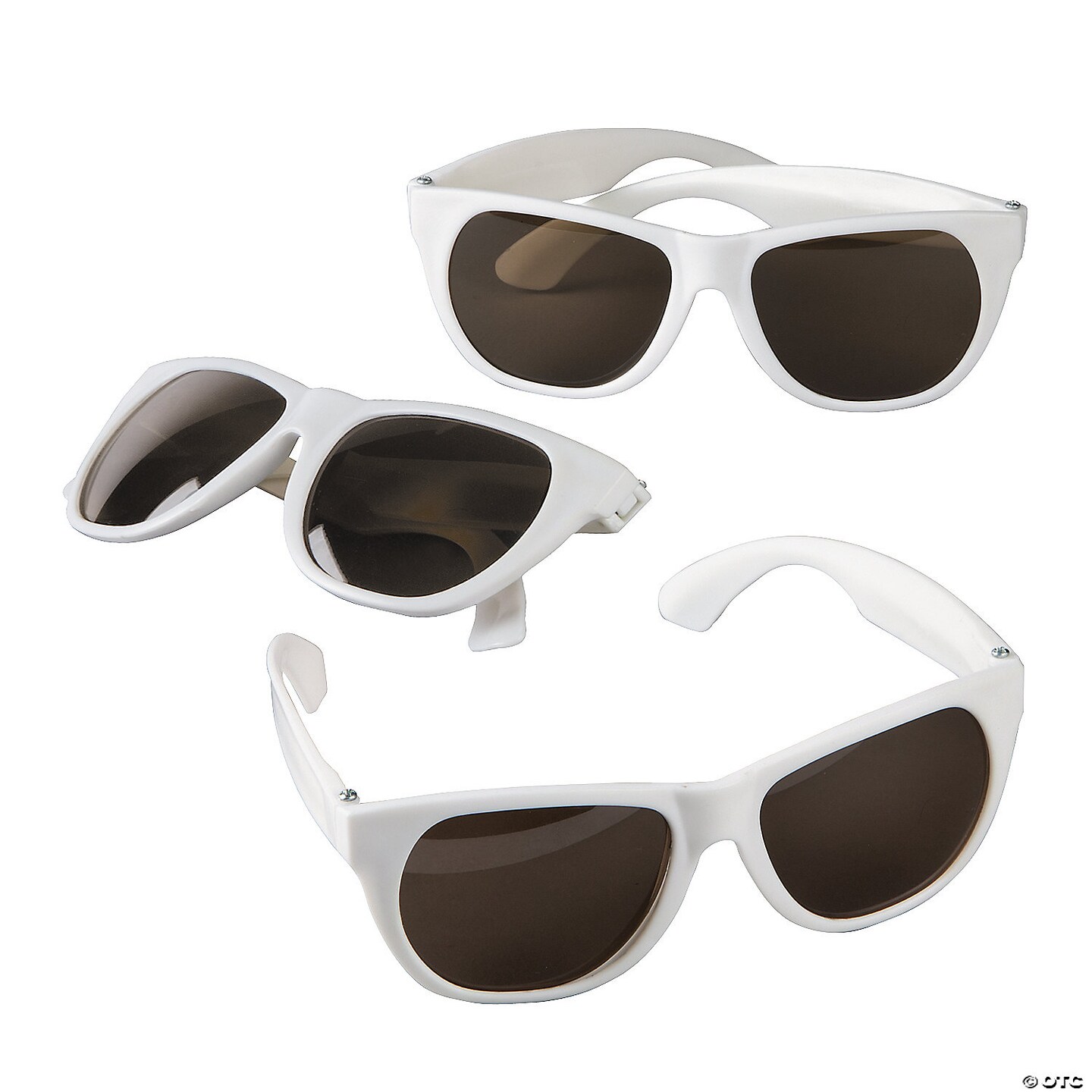 White Nomad Sunglasses - 12 Pc.