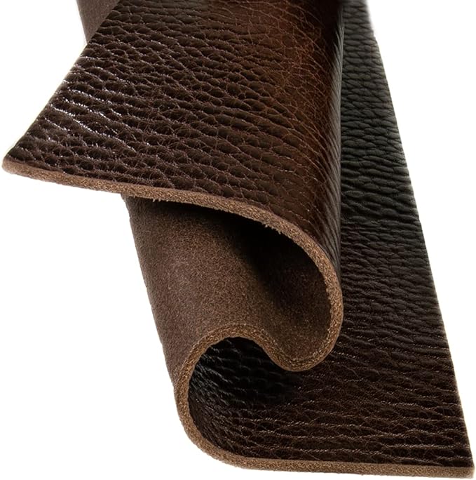 FabricLA | Genuine Leather | Tooling and Crafting Sheets | Heavy Duty Full Grain Cowhide Leathers