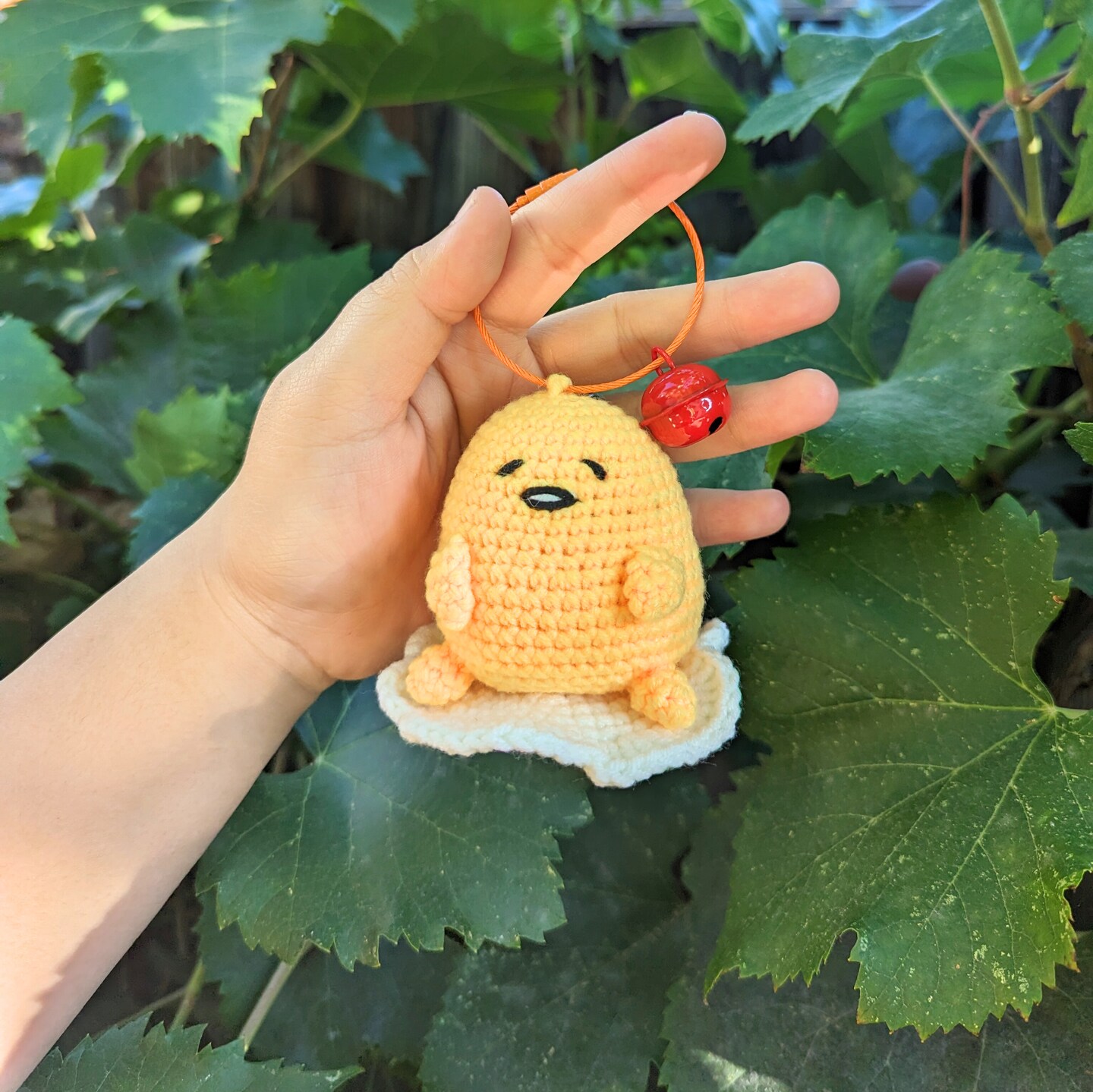 Gudetama Lazy Egg outlet Plush charms keychains