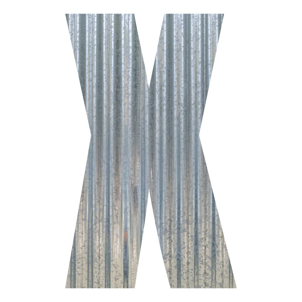 Corrugated Metal Letters and Numbers - image30