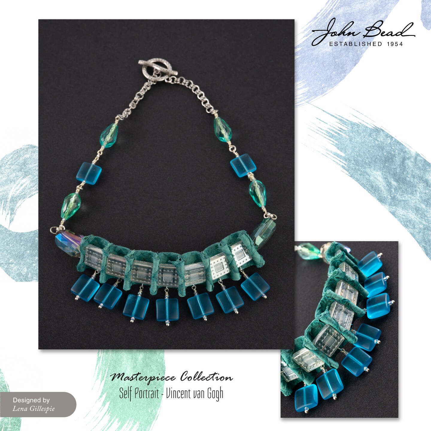 John Bead Masterpiece Collection Mix Glass Beads Kit