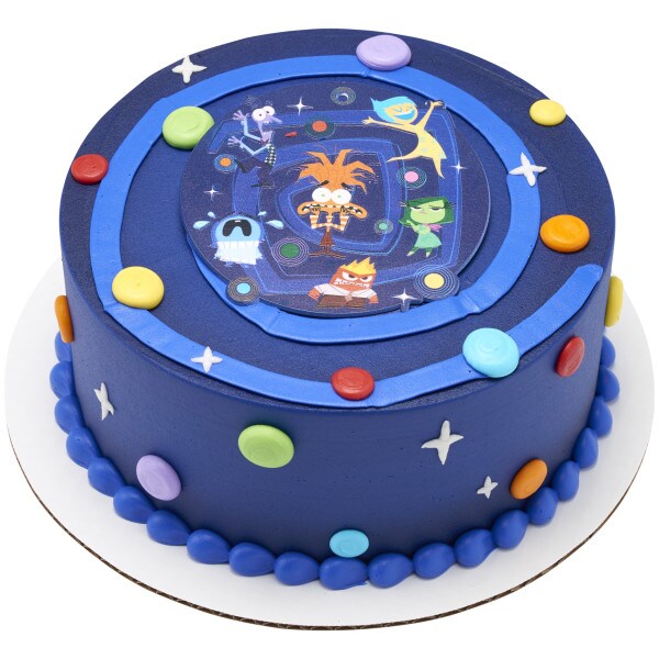 Disney and Pixar&#x27;s Inside Out 2 In a Mood Layon Cake Topper