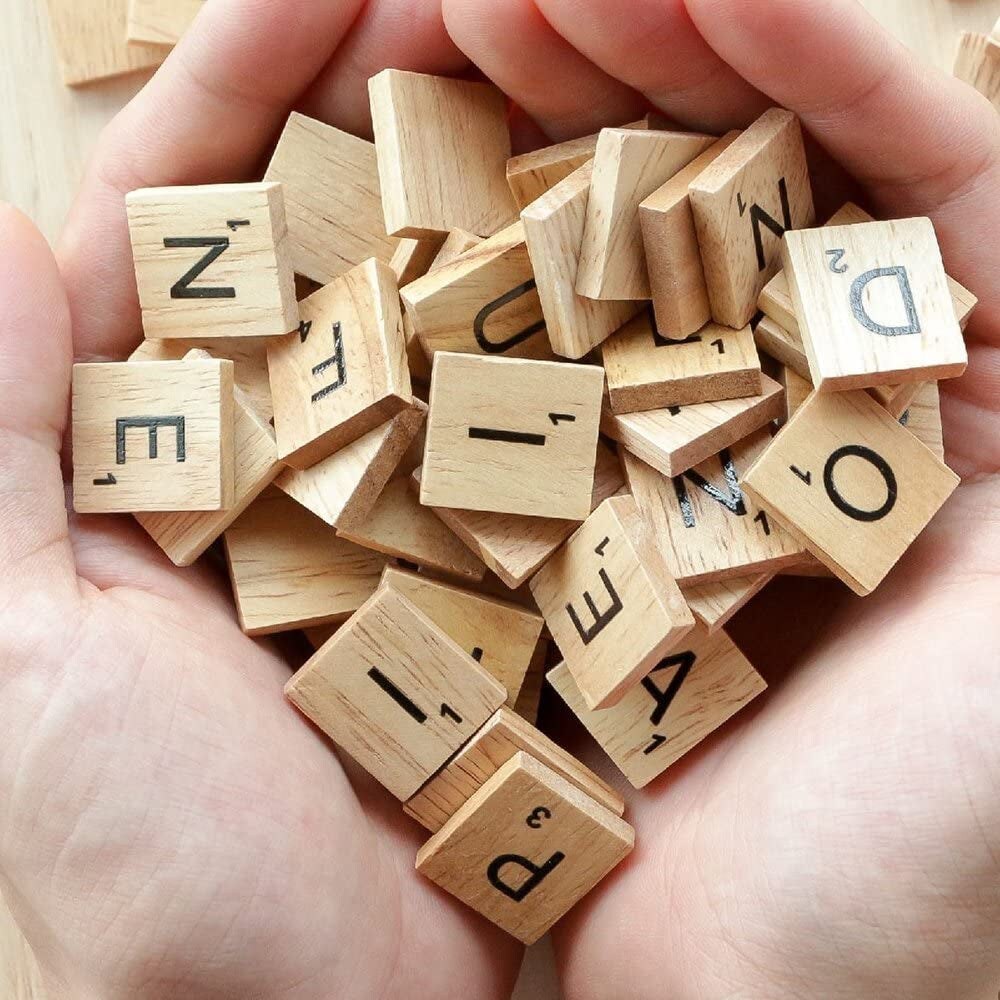 How to make scrabble tile DIY coasters - Green WIth Decor