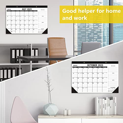 Desk Calendar 2023-2024 18-Months April 2023 to September 2024,2023 Desk Calendar 17&#x27;&#x27;X 12&#x27;&#x27;,Wall Calendar 2023 Monthly Perfect for Home, School or Office.