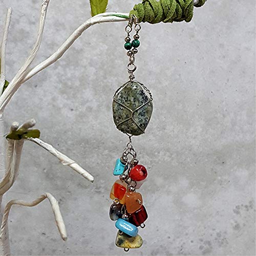 500 Pieces Natural Chip Stone Beads Multicolor 5mm to 8mm Irregular Gemstone Healing Crystal Loose Rocks Bead Hole Drilled DIY for Bracelet Necklace Earrings Jewelry Making Craft