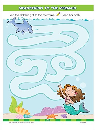 Big Preschool Workbook - 320 Pages, Ages 3 to 5, Colors, Shapes, Numbers, Early Math, Alphabet, Pre-Writing, Phonics, Following Directions, and More (School Zone Big Workbook Series)