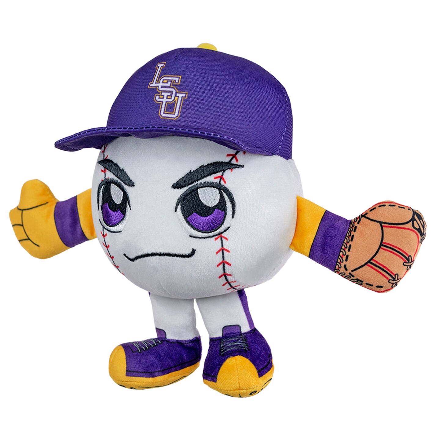 Bleacher Creatures LSU Tigers 8&#x22; Kuricha Baseball Plush