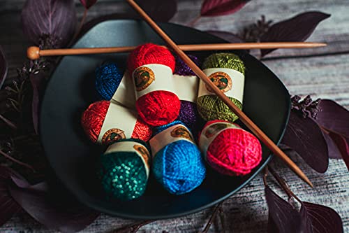 8 Pieces Lion Brand Yarn Bonbons Yarn, Beach,  28 yd/26 m