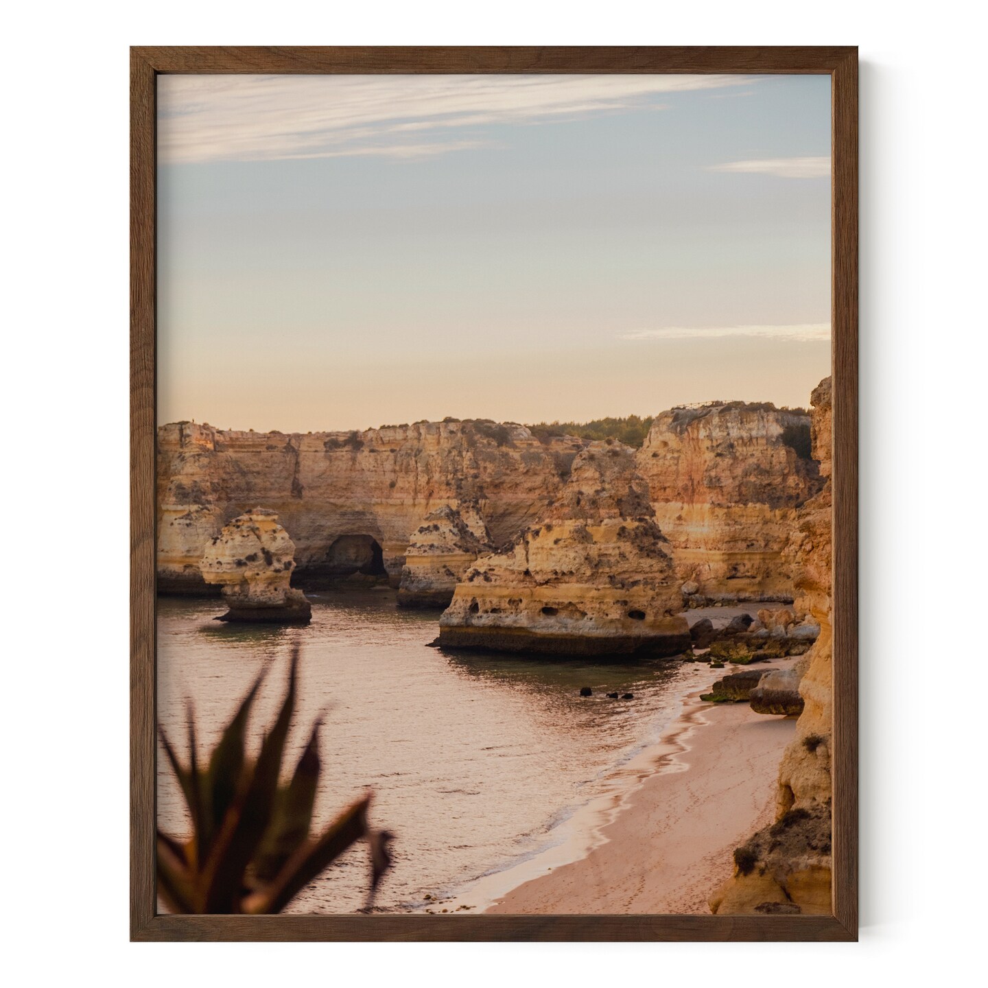 Natural Oak Wood Picture Frame By Haus and Hues