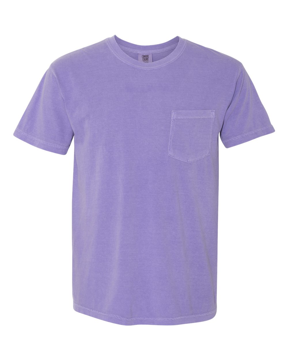 Comfort Colors&#xAE; Garment-Dyed Heavyweight Crewneck Short Sleeve Pocket T-Shirt
