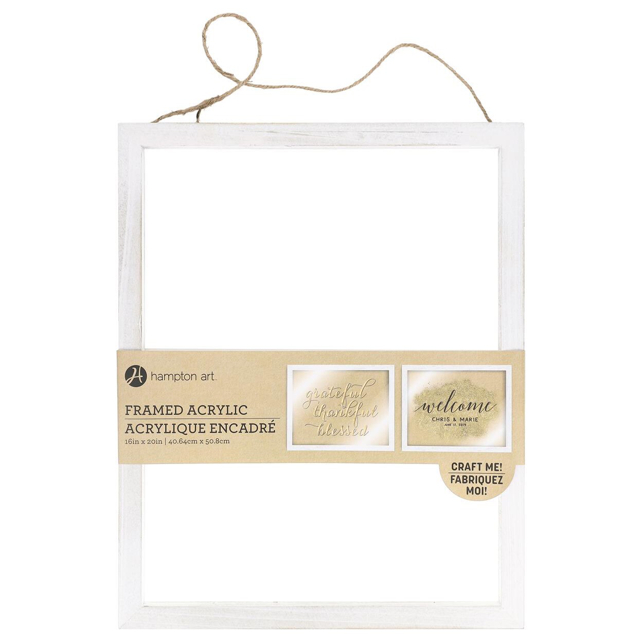 Hampton Art Framed Acrylic 16x20 White Michaels hampton-art-framed-acrylic-16x20-white-michaels