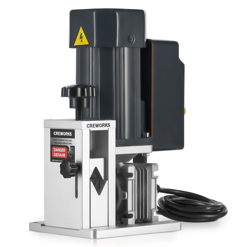 CREWORKS Automatic Wire Stripping Machine for 0.06"-0.9" Copper Cable Stripper