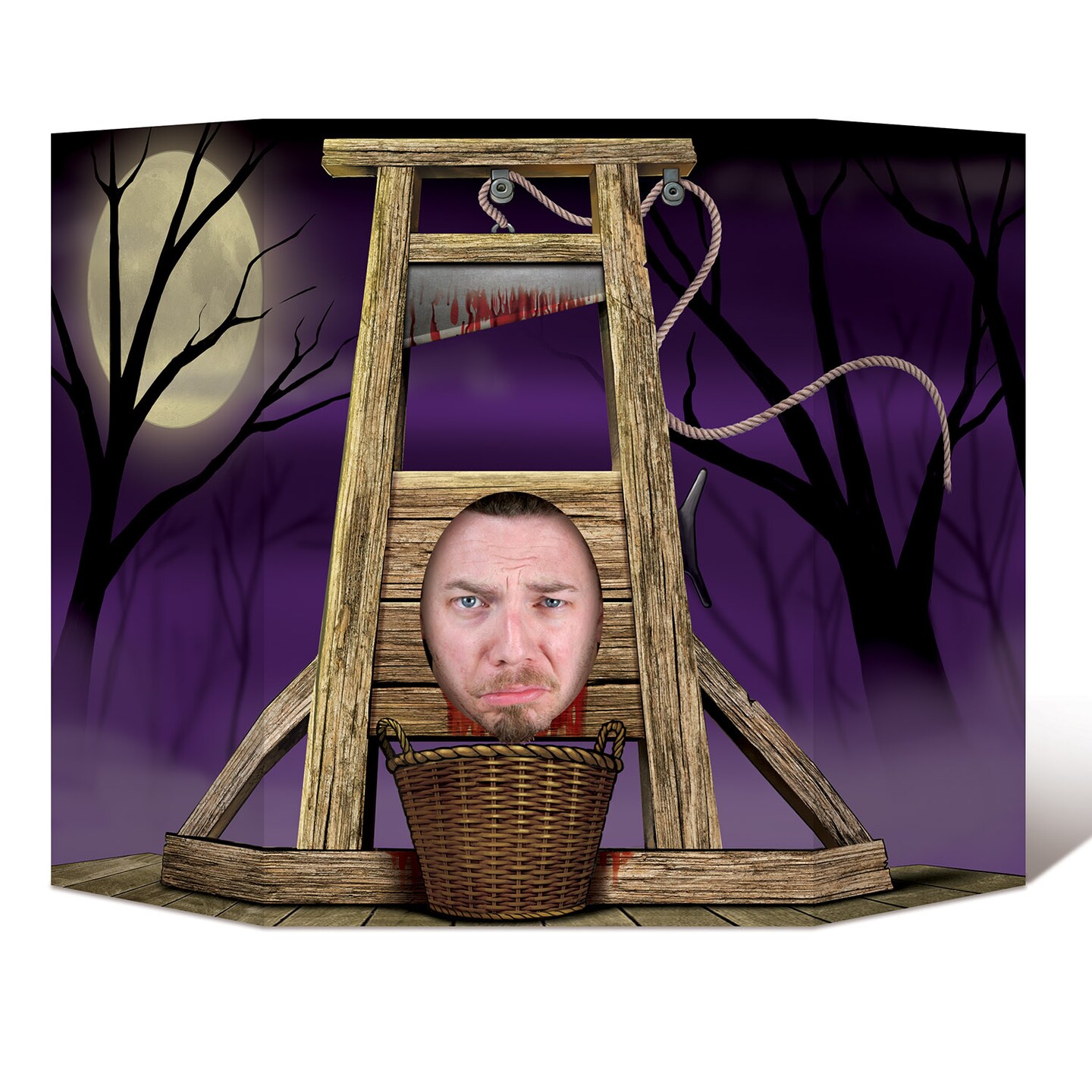 Beistle - Guillotine Photo Prop - 3&#x27; 1&#x22; x 25&#x22; - 6 Pack