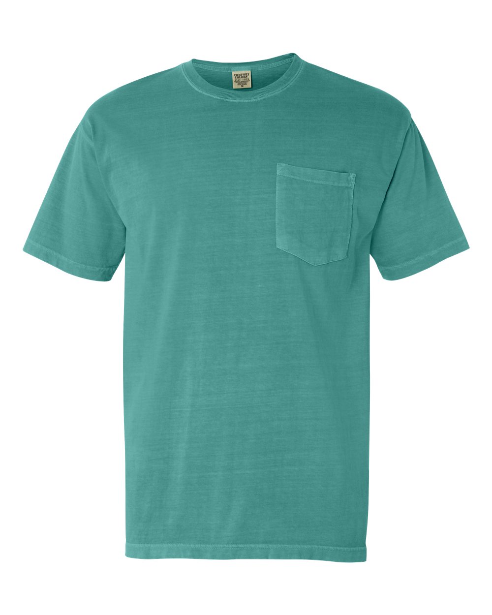 Comfort Colors® Garment-Dyed Heavyweight Crewneck Short Sleeve Pocket T-Shirt