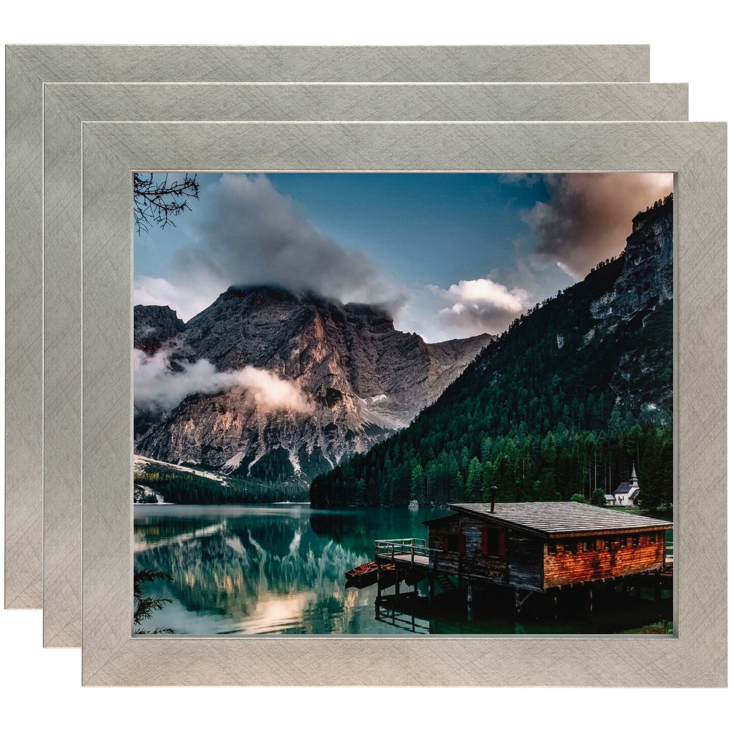 ArtToFrames 8x20 Inch Modern Picture Frame, Multi Pack, Comes with Regular Glass (WOMPack-46-8x20)