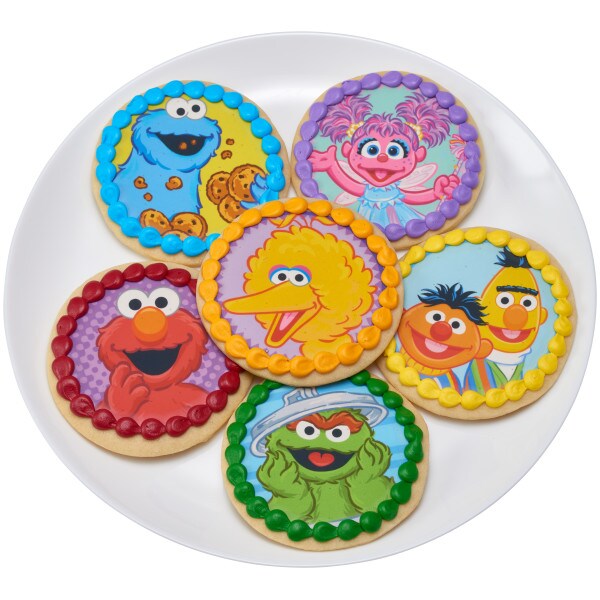 Sesame Street&#xAE; Celebration Edible Cake Topper Image 1/4 sheet