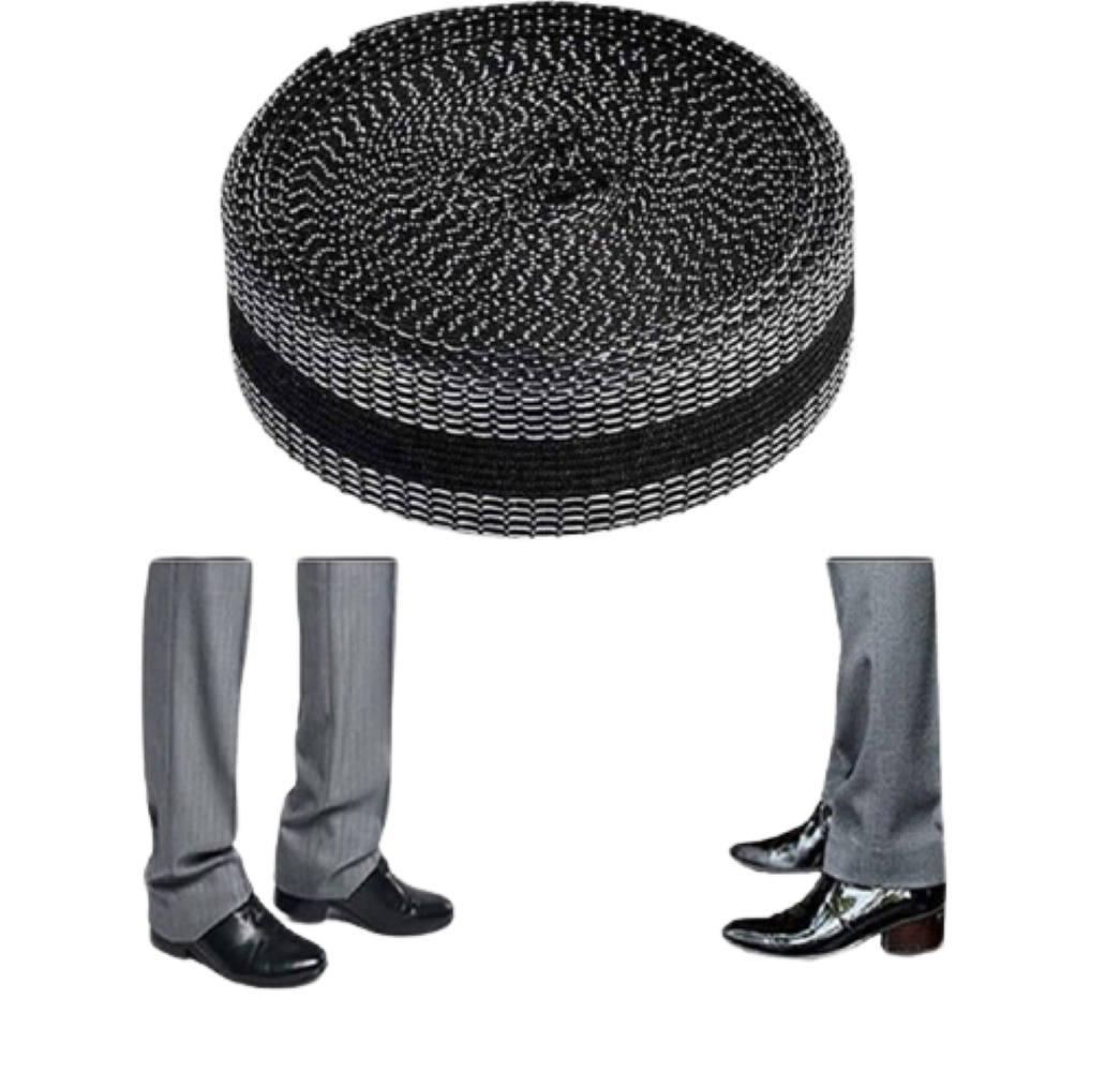 Kitcheniva Fabric Hemming Tape With Self-Adhesive Iron-On Application 10M