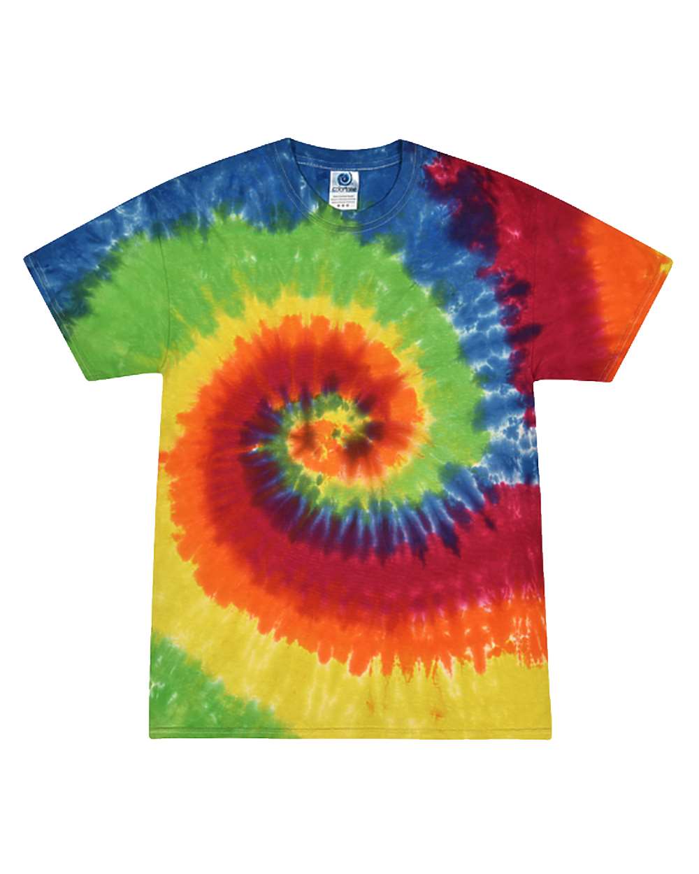 Colortone&#xAE; Multi-Color Tie-Dyed T-Shirt