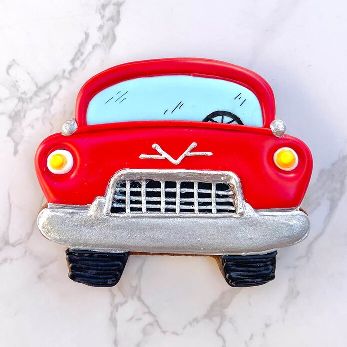 Ann Clark Front Facing Car Cookie Cutter, 3.75&#x22;