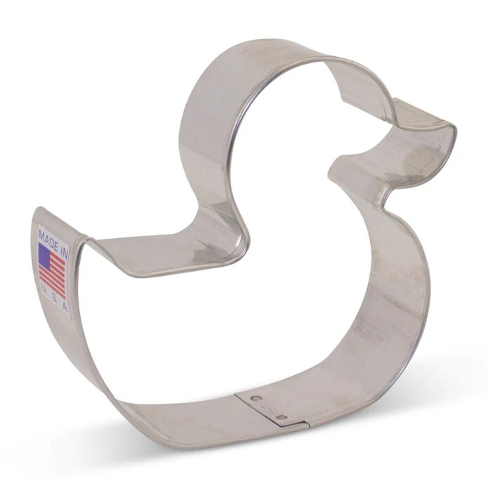 Ann Clark Duckling Rubber Duck Cookie Cutter, 3 3/8&#x22;