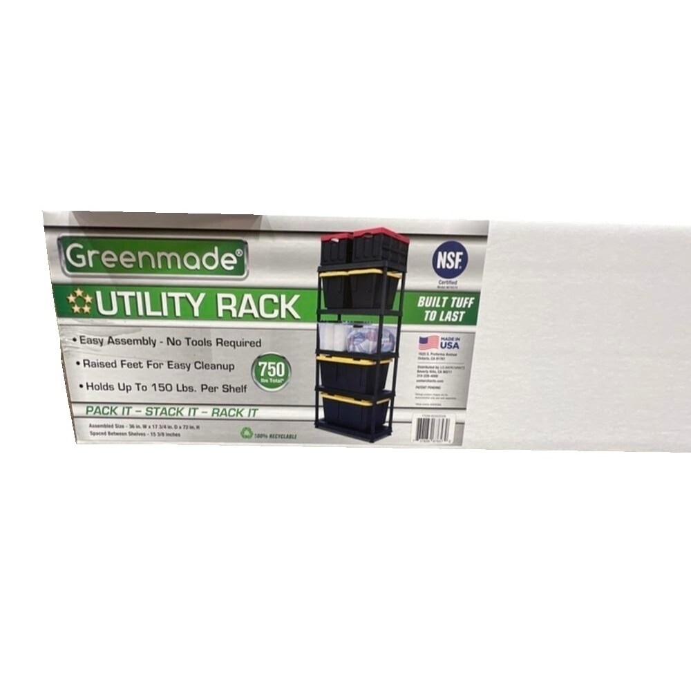 Greenmade Resin Shelving Utility Rack