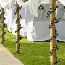 6ft Variegated English Ivy Garland with Silk Leaves, Floral Home by Artificial Flowers