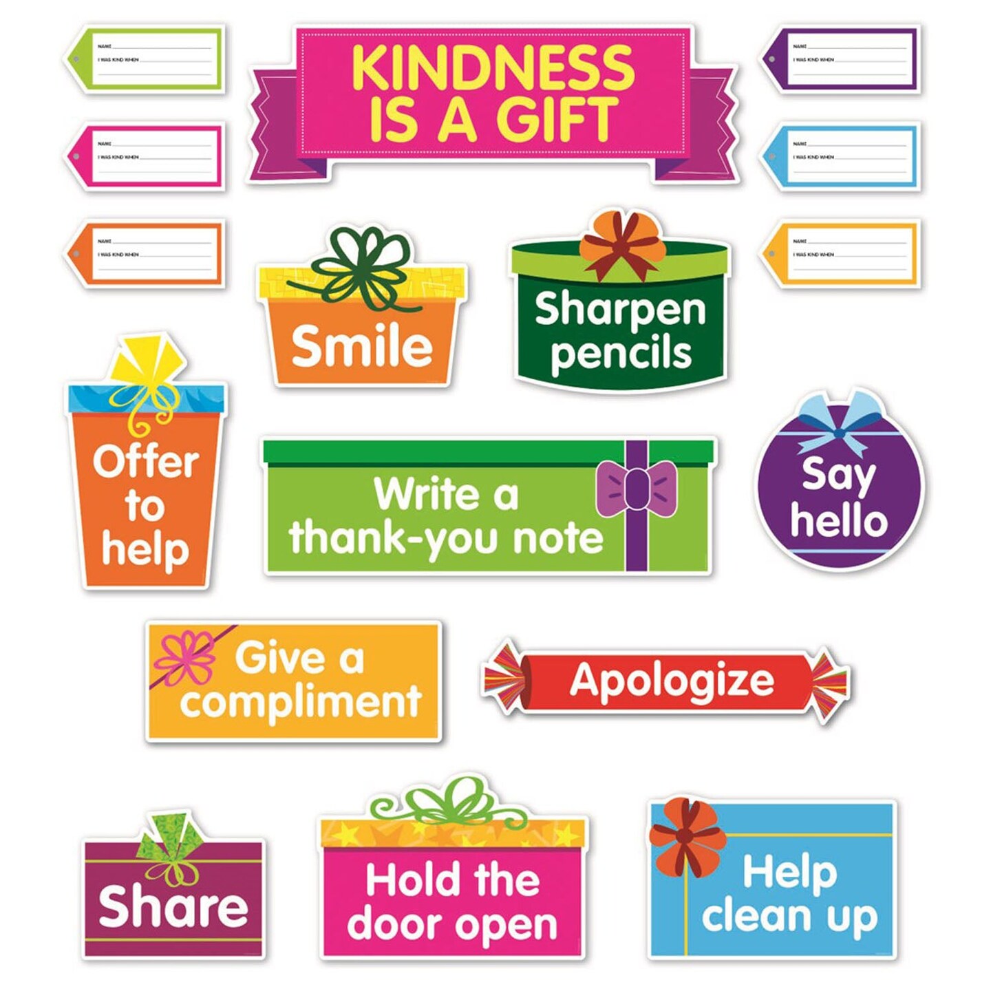 Kindness Is a Gift Bulletin Board Set