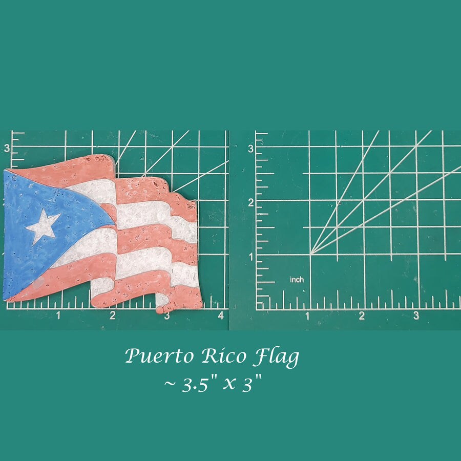 Puerto Rico Flag Silicone Freshie mold | Michaels