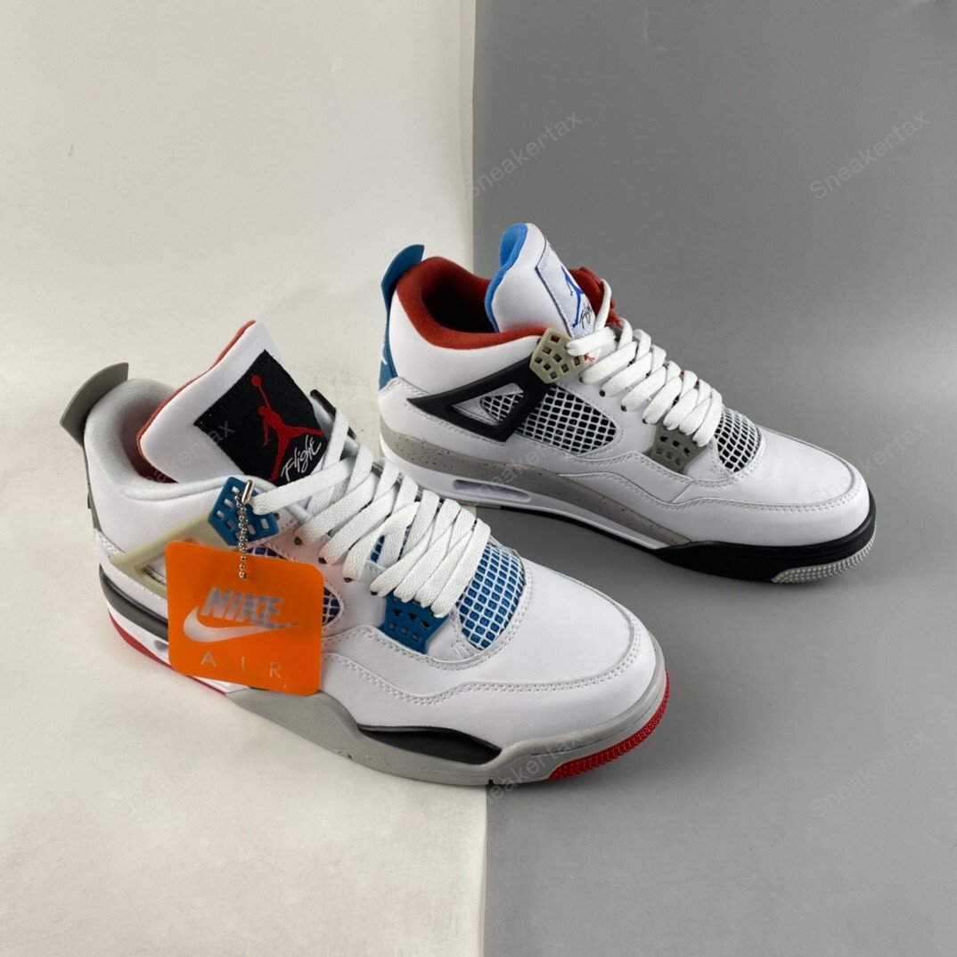 Jordan “What The” White Fire Red-Tech Grey-Military Blue