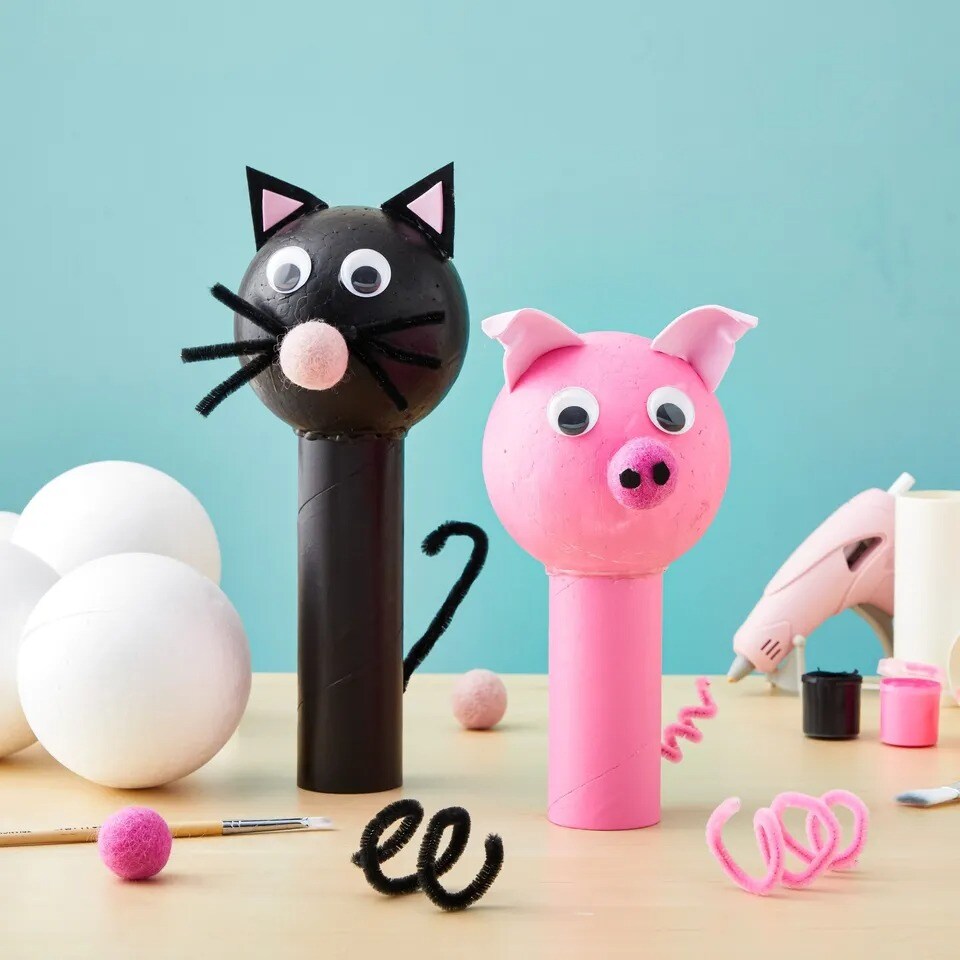 12-Pack Foam Balls Round Polystyrene Balls for Art Craft DIY, White, 4" Diameter