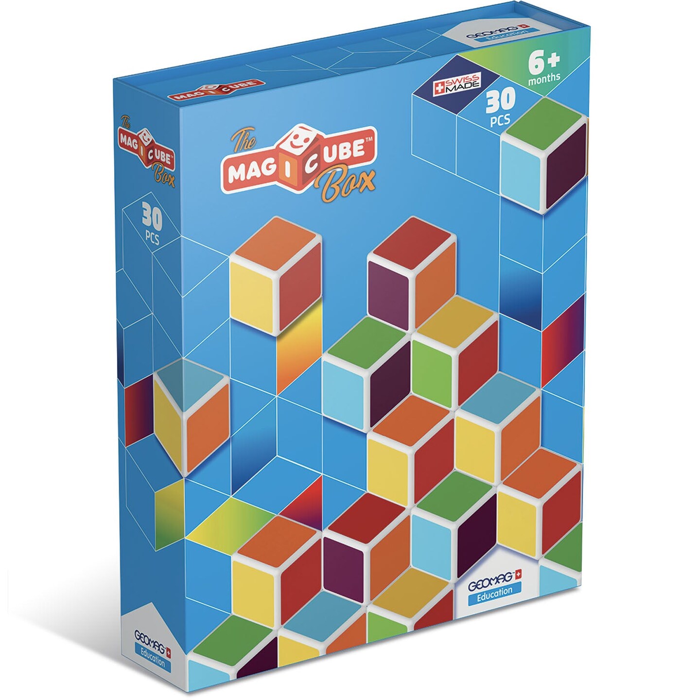 Magicube&#x2122; 30 Piece Multicolored Free Building Set