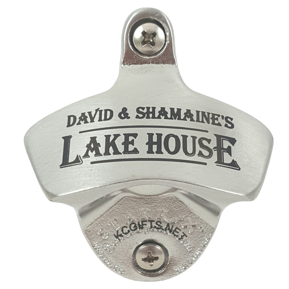 Personalized Bottle Opener - Stainless Steel - Outdoor Durable - Home Bar - Patio Decor - Game Room - Beer - Beer Opener product 2