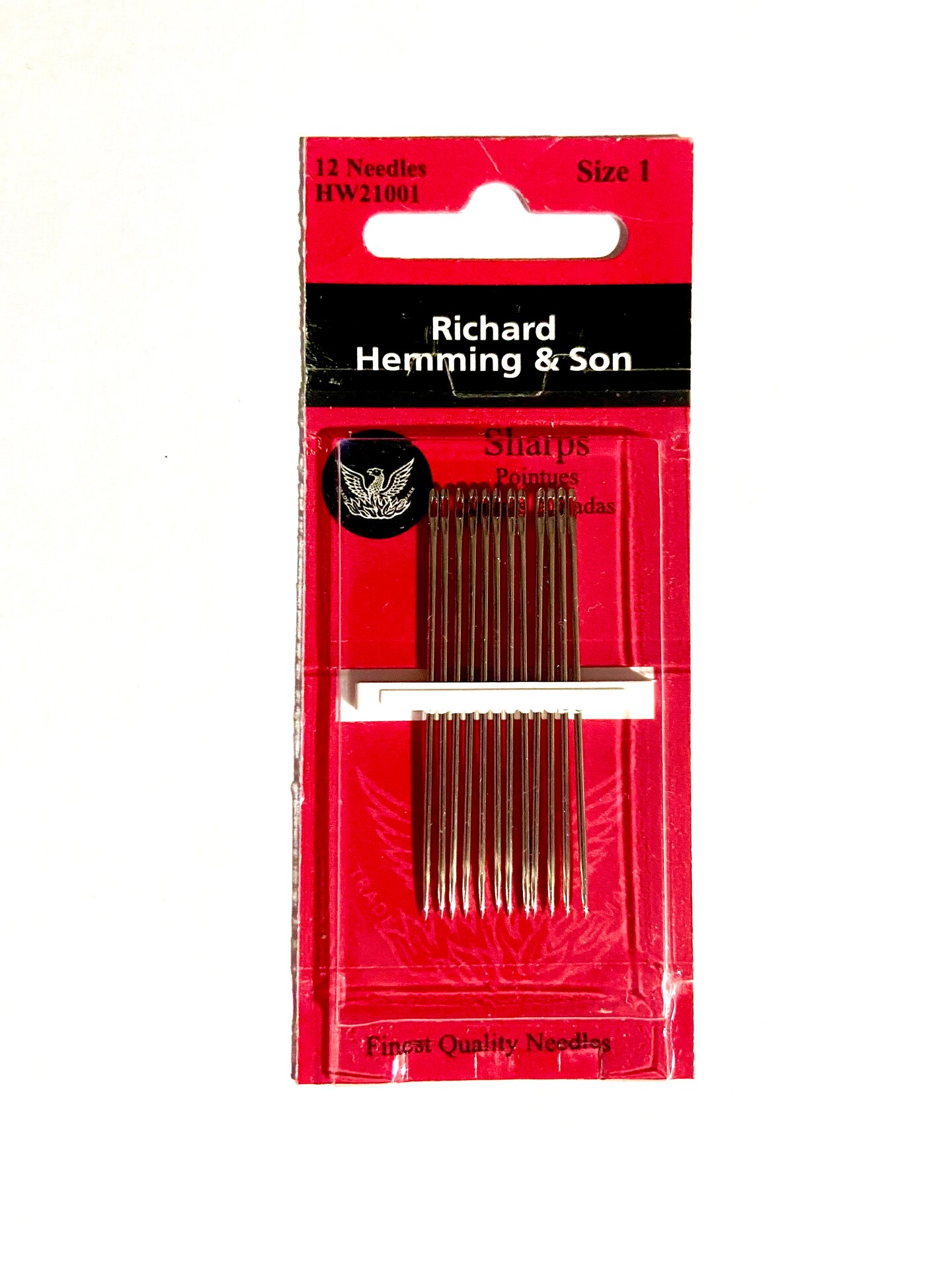 Hand Sewing Needles - Sharps --- Size 1 --- by Richard Hemming & Son®