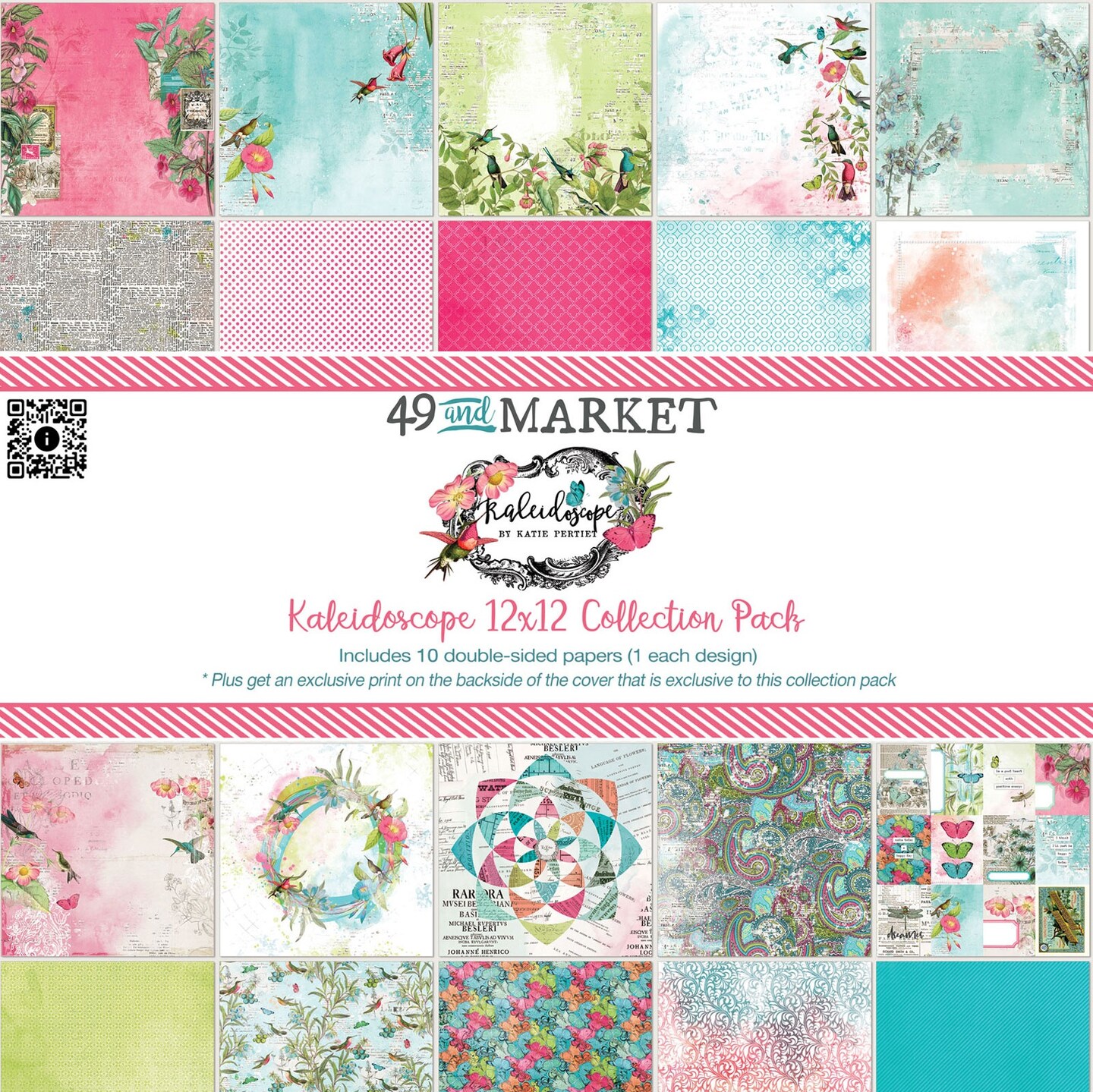 49 And Market Collection Pack 12&#x22;X12&#x22;-Kaleidoscope