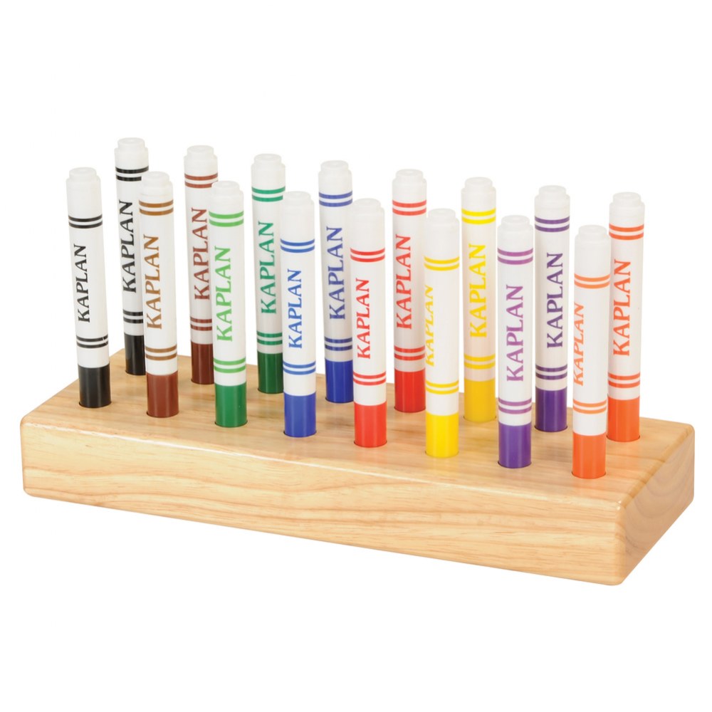 Kaplan Early Learning Company Tabletop Marker Stand