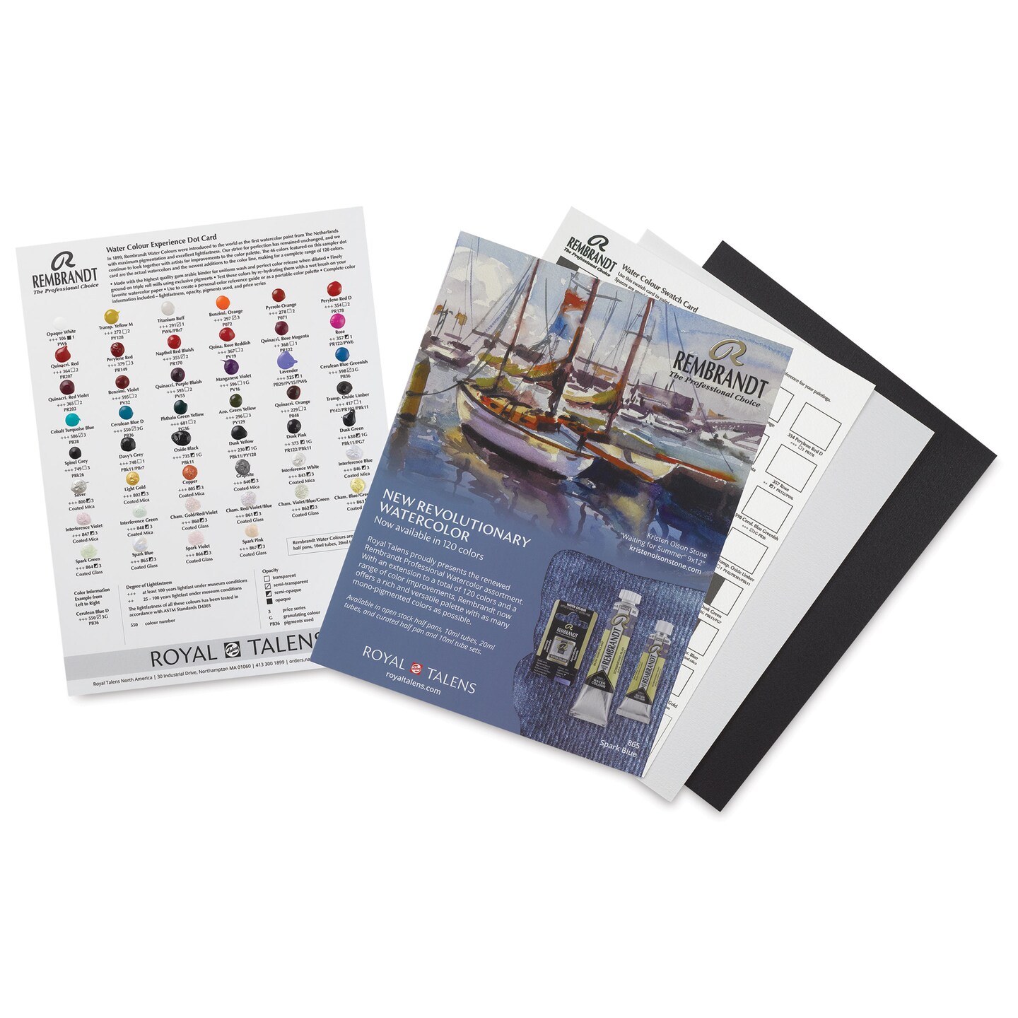 Rembrandt Artist Watercolor - Dot Card Experience Kit