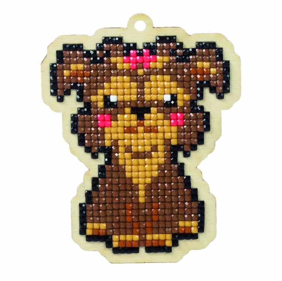 Dog Lady WWP134 Diamond Painting on Plywood Kit