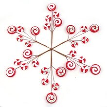 Set of 6: Assorted Mixed Peppermint Lollipop Spray Picks | 15-Inch | Festive Holiday Accents | Trees, Wreaths, &#x26; Garlands | Christmas Picks | Parties &#x26; Events | Home &#x26; Office Decor, Floral Home by Artificial Flowers