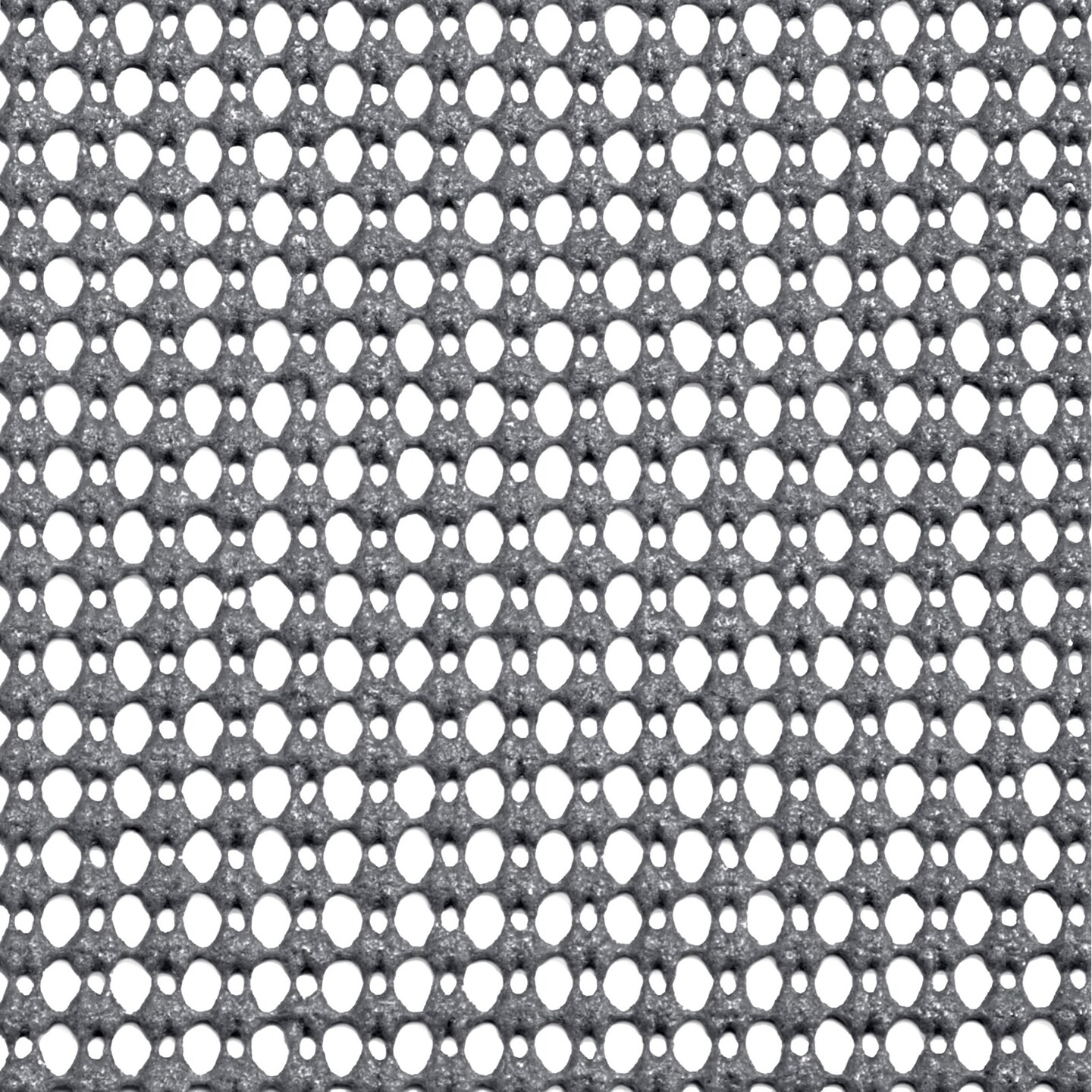 Smart Design Classic Grip Shelf Liner - 18 Inch x 5 Feet - Graphite Gray