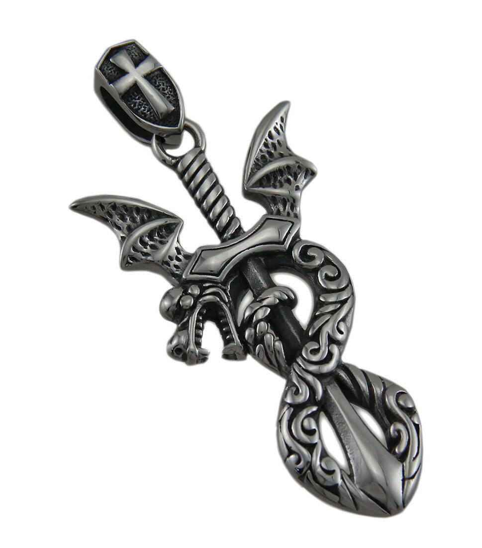 Dragon Sword Totem Pendant For Strength