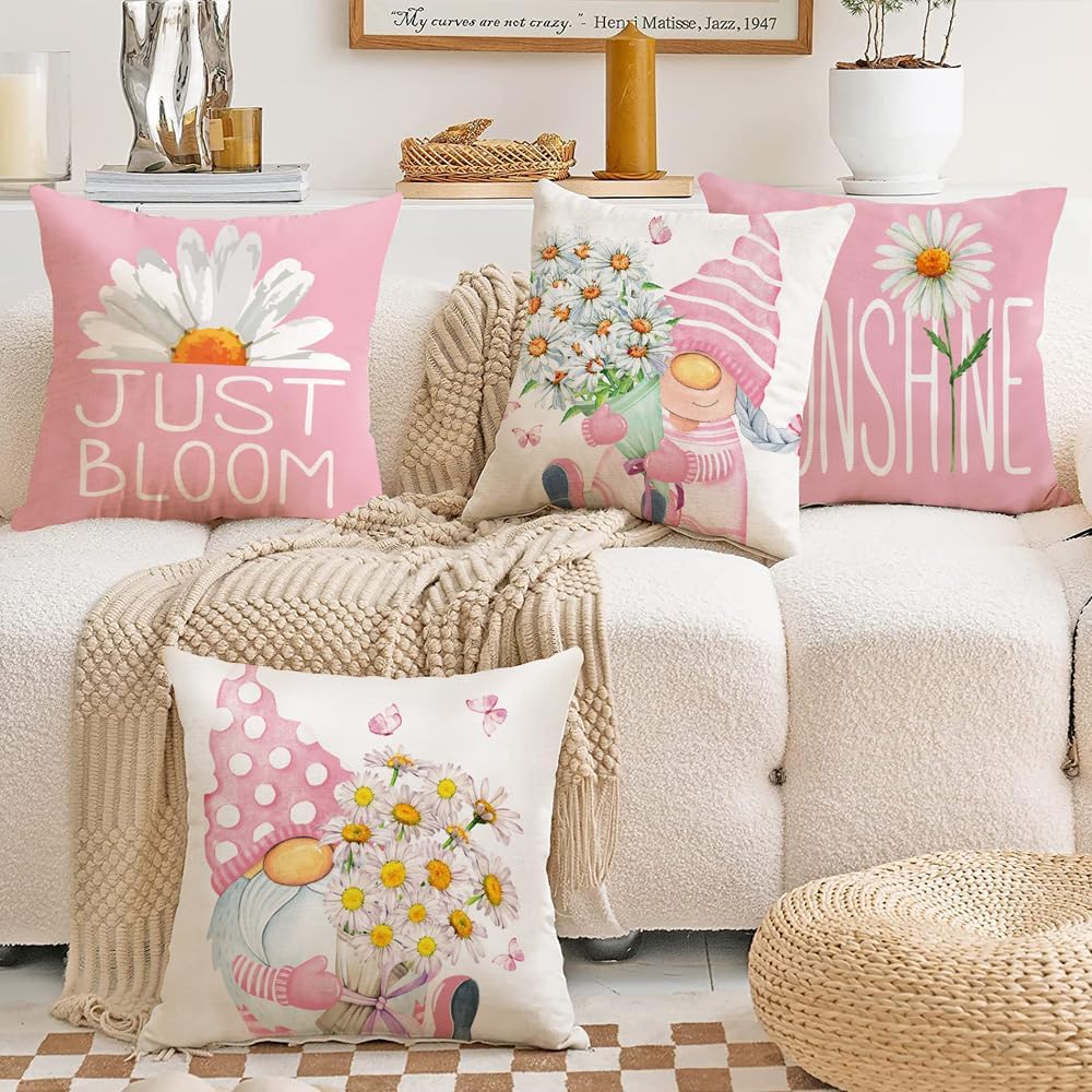 Spring/Summer Outdoor Pillow Covers Set