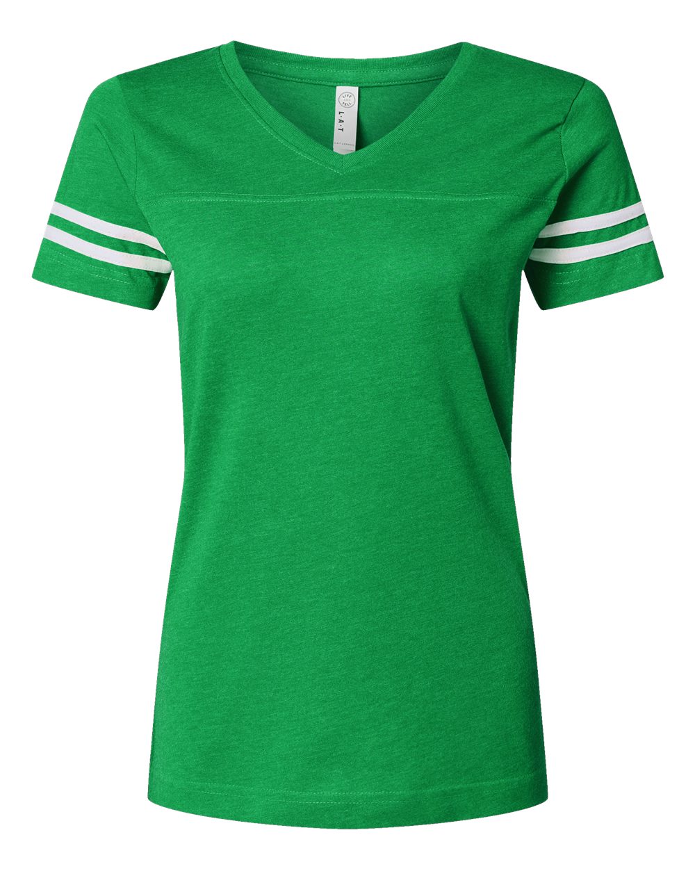 LAT&#xAE; - Women&#x27;s V-Neck Tee, Football Jersey T-Shirt