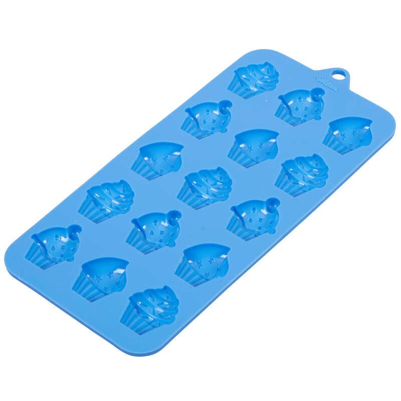 Silicone Soap Mold - 3 Cupcake Designs
