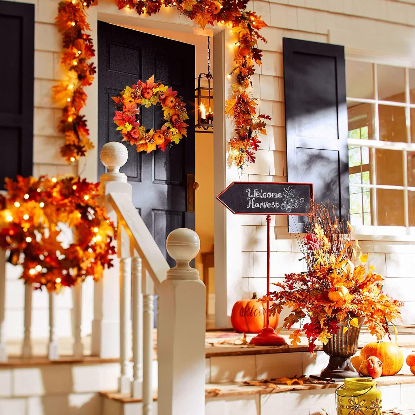 Summer Flower Door Wreath