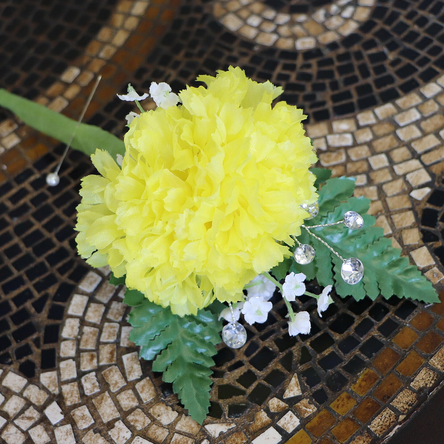 LGBT Carnation Picks: Set of 100, 3.5&#x22; Wide, Silk Flowers, Floral Home by Artificial Flowers