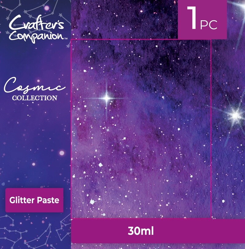 Crafter&#x27;s Companion Cosmic Glitter Paste-30ml