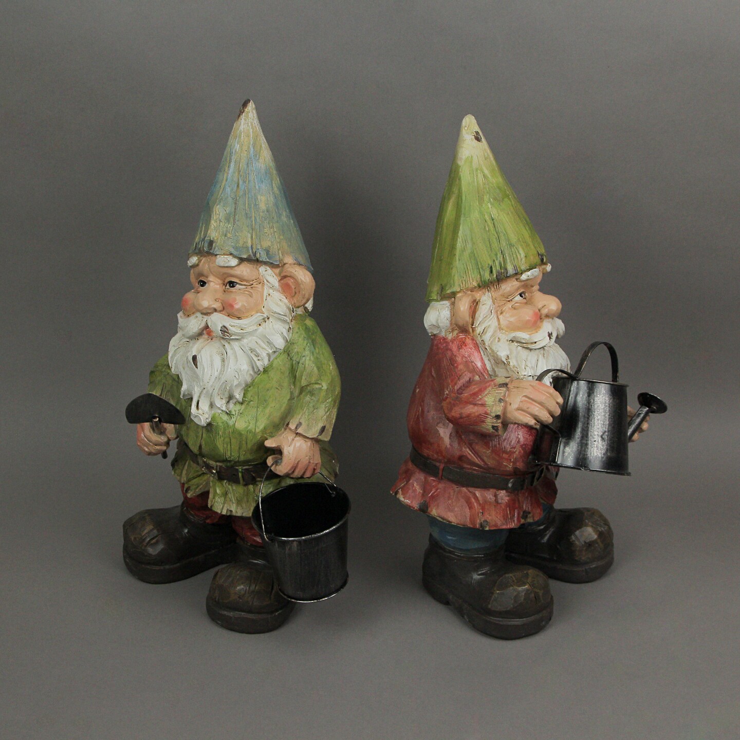 15.3 inch Resin Working Garden Gnome Decor Sculpture Lawn Yard Decoration