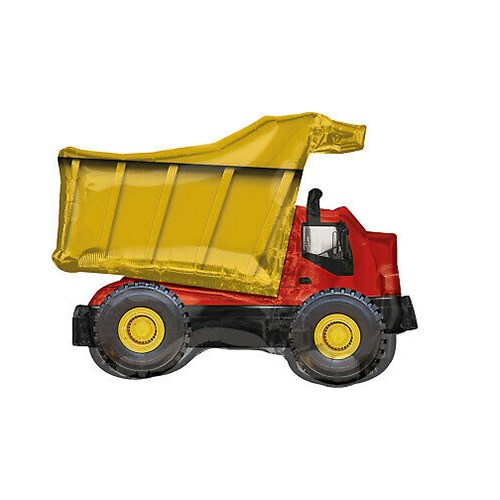 32&#x22; Dump Truck Jumbo Foil Balloon