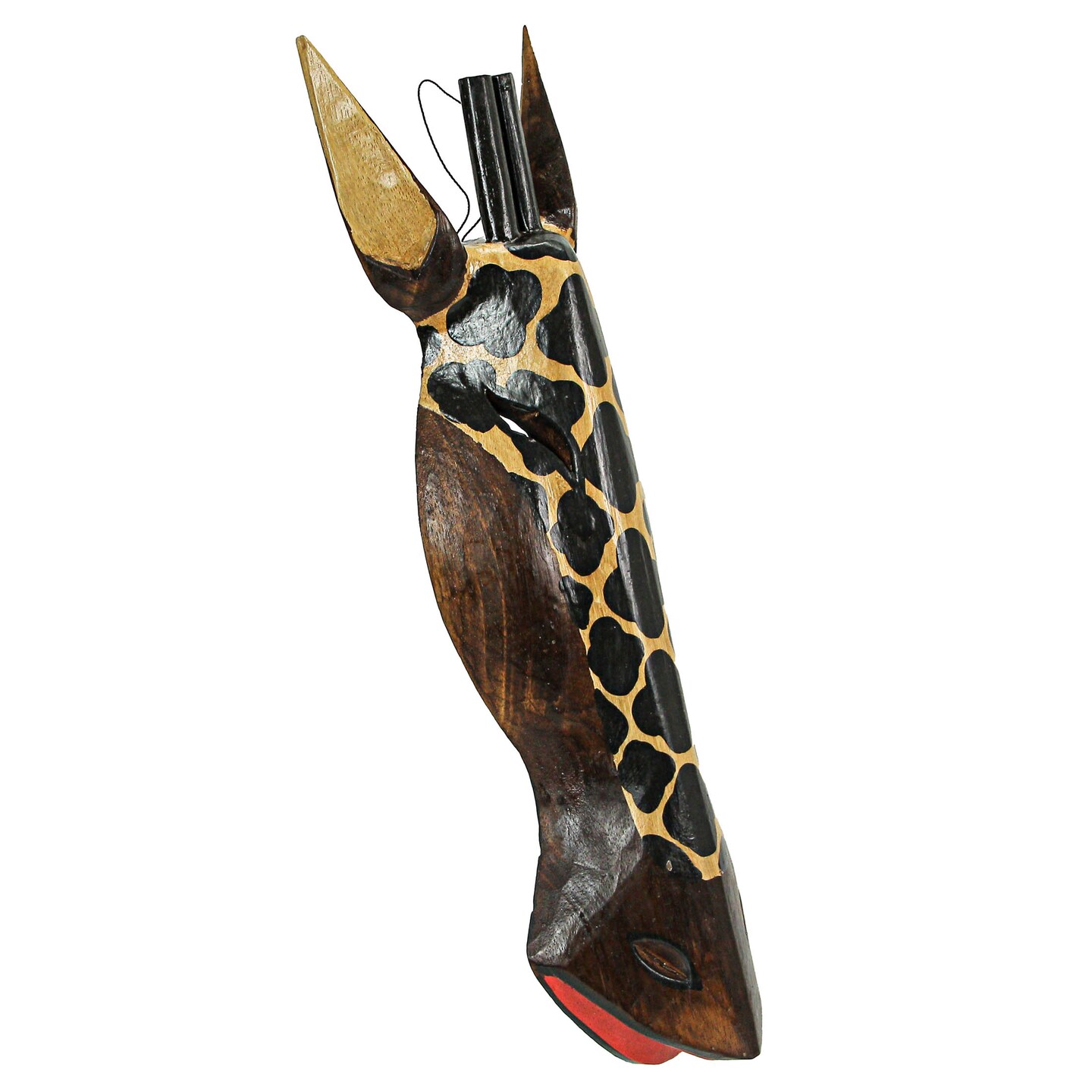 African Giraffe Jungle Mask Africa Decor Wall Hanging